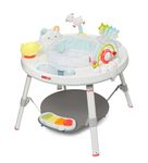 Skip Hop Baby Activity Center: Interactive Play Center with 3-Stage Grow-with-Me Functionality, 4mo+, Silver Lining Cloud