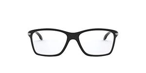 Oakley Youth Kids' OY8010 Cartwheel Rectangular Prescription Eyewear Frames, Polished Black/Demo Lens, 51 mm