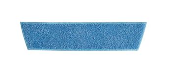 Rubbermaid Standard Microfiber Damp Room Mop, 18-Inch, Blue, FGQ40900BL00