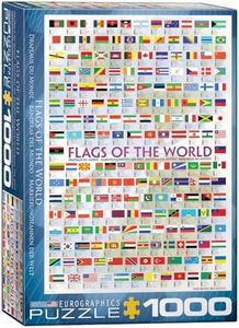 Eurographics 6000-0128 Flags of The World 1000-Piece Puzzle