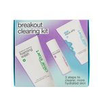 Dermalogica Clear Start Breakout Clearing Kit | Includes: Acne Face Wash, Breakout Clearing Spot Treatment & Cooling Moisturizer | Cleanses, Treats Breakouts, and Hydrates Skin