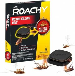 Anti Roach Gel - Cockroach Killer | Kitchen Safe | Odourless | Fast Action, Indoor Insect & Pest Control, Natural Cockroach Killer Gel for Home Strong, Cockroach Gel (18 BAIT)