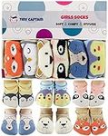 Baby Toddler Girls Grip Socks Non-S
