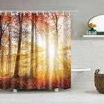 Mantto Shower Curtain Set Greenery 