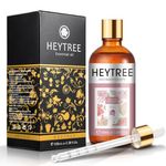 HEYTREE Rose Essential Oil 100ml Natural Rose Essential Oils Perfect for, Skin Care,Hair Care,Massage,Bath