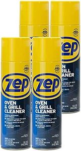 Zep Heavy-Duty Oven and Grill Cleaner - 19 oz (Case of 4) ZUOVGR19 - Dissolves Grease on Contact, on Burners, Grates and Drip Pans