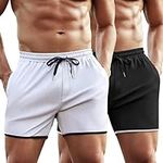 COOFANDY Men's 2 Pack Workout Gym S
