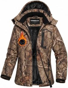 Women Winter Essential Coat Waterproof Lady Jacket Warm Heat Clothes Deer Camo Hoodie Pant Outfit Gloves Gift Camouflage Backpack Equipment Supplies Tactical Accessories Essentials Army Stuff Green