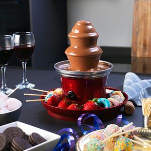 Giles & Posner 3-Tier Chocolate Fountain – Stainless Steel Dessert Maker