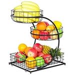 Tiaoheka 3 Tier Fruit Basket for Ki