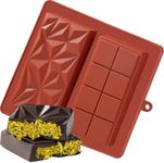 UWILLION Chocolate Bar Mold Deep Du