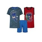 PJ Masks Boy's 3 Piece T-Shirt, Tan