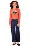 Allen Solly Girl's Relaxed Jeans (AGDNEBFFV91150_Deep Navy_15-16 Years)