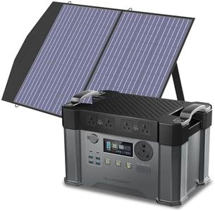 ALLPOWERS Portable Power Station S2000Pro 1451Wh 2400W With 100W Solar Panel, Solar Generator MPPT w/ 4 AC Outlets, 2700W AC+DC, UPS Backup for Outdoor RV Camping Home Use Emergency, 0-100% in 1.5hrs