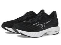 Mizuno Men's Wave Rider 28 Running Shoe, Black-Silver, 9 UK