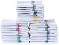 Simpli-Magic 79165 Kitchen Towels, Pack of 15, Towels, 15" x 26", Herringbone Multi-Color