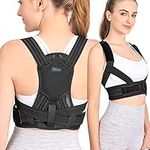 Mercase Posture Corrector for Men and Women,Comfortable Adjustable Support Back Brace Providing Pain Relief for Neck, Back, Shoulders,Posture Brace (NEW-Medium)