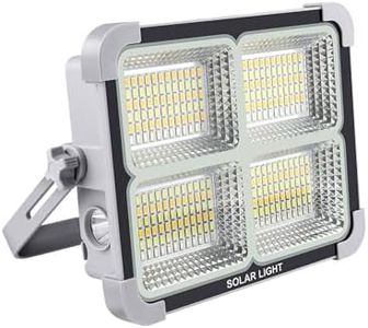 Faro LED Ricaricabile 150W,Fosingut Faretto LED Esterno con Pannello Solare Portatile,6 Modalità/Base Magnetic/11000mAh Batteria Lampada Emergenza Proiettore LED,Luce da Lavoro,Campeggio,Pesca,Cantier