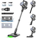 VersLife S7 Plus Cordless Vacuum Cleaner, 35Kpa, up to 40Mins 2-in-1 Cordless Vacuum and Mop Combo, Lightweight and Versatile Stick Vacuum, Deep Cleans, Washes, Green LED, All in One