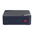 BOSGAME Mini PC N100 Alder Lake Intel 12th Mini Computers, Windows 11 Pro 16GB DDR4 RAM 512GB PCIe x1 SSD, 4K 60HZ Triple displays by Dual HDMI+Type-C, Quiet Mini PC, WIFI5, Office, Education