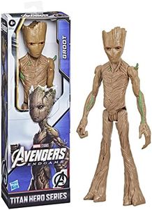 Avengers Marvel Titan Hero Series Groot Toy, 12-Inch-Scale : Endgame Action Figure, Marvel Toys for Kids Ages 4 and Up