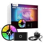 APEX LIGHT Apex Hdmi Sync Tv Led Backlight For All Tv Sizes (Upto 90 Inches), Multicolor