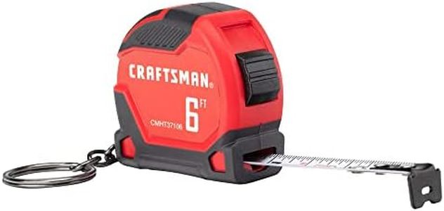 CRAFTSMAN Keychain Tape Measure, 6 FT (CMHT37106G)