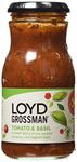 Loyd Grossman Tomato and Basil Sauce 350 g (Pack of 6)