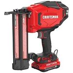 CRAFTSMAN V20 Cordless Brad Nailer Kit, 18GA (CMCN618C1)