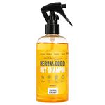 No Rinse Dog Shampoo - Natural Dry Shampoo for Dogs & Puppies - Orange & Bergamot, 250ml - Dog Grooming Perfume & Conditioner - Hypoallergenic, Vegan, Made in UK