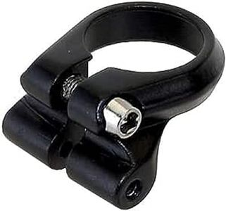 M-Wave 28.6 Mm Seat Post Clamp with Rack Mounts, Black (250848)