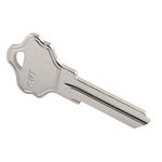 Prime-Line MP66753 Kwikset KW10 Key Blank, Nickel Plated Brass, 6-Pin, Use w/Thickset Ultra Max (50 Pack)