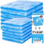 Dryer Filter Replacement - Compatible with Better Vent Indoor Dryer Vent Systems - Portable Indoor Dryer Filters - MERV 7 Double Filtration (12-Pack)