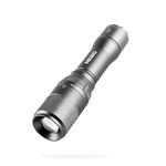 NEBO Davinci 1000 Lumens | Black LED Rechargeable Flashlight | 18650 Battery with Power Bank, NEB-FLT-0018-G , Grey