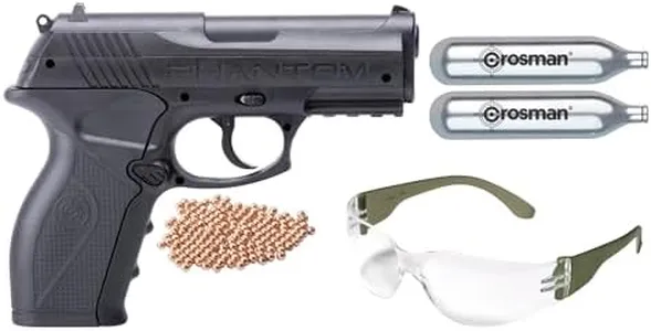 Crosman Phantom P10KT CO2-Powered Semi-Auto BB Air Pistol Kit