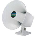Shakespeare HS-5 Horn Style External Hailer Speaker with Mount and Cable - White