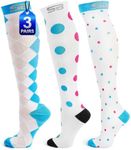 SB SOX 3-Pair Compression Socks (15
