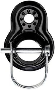 Coupler Attachments for Instep and Schwinn Bike Trailers, Flat Coupler for a Wide Range of Bicycle Sizes, Models, and Styles,Black