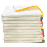Towelogy® Heavy Duty Cotton Dish Cloths Extra Large SUPER ABSORBENT Cleaning Scrubbing Washing Drying Rags Kitchen Tea Towels Colour Coded Dishcloths MACHINE WASHABLE 38x40cm (Assorted, Pack Of 20)