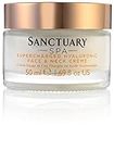 Sanctuary Spa Hyaluronic Face Cream, Supercharged Hyaluronic Face and Neck Crème, 50 ml