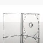 Vision Media® X 10 Single CD Jewel Case inc Clear Tray