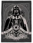 Star Wars Gothic Darth Vader Plush Throw Blanket - Measures 50 x 70 Inches, Super Soft Lightweight Fleece Bedding