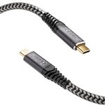 CAKOBLE USB C to USB C Cable 20 Gbps, USB Cable Type C 3.2 Gen2× 2, 100W 20V/5A USB C Charger Cable, 4K @ 60Hz Video Transmission For MacBook Pro, Samsung Galaxy，Huawei 1M