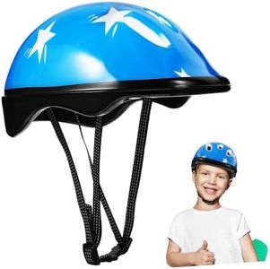 OSOLADY Bike Helmet for Kids Scooter Helmet Toddler Size Adjustable Kids Sports Helmet Star Design