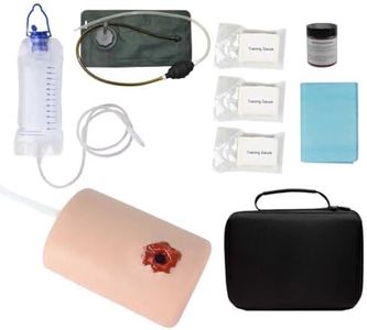 Wound Packing Trainer for Tourniquet Training, Bleeding Control Training Kit, Stop The Bleed Training Kit for Medical Classes, Carrying Bag