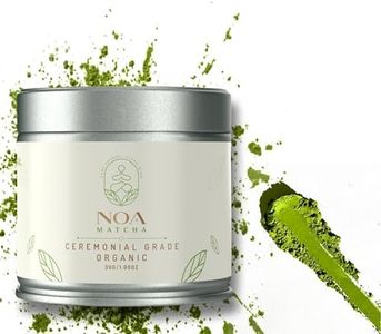 NOA MATCHA Ceremonial Organic Pure Matcha First Harvest%100 Natural & Japanese Origin, Green Tea Powder
