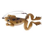 Nema Frog Soft Bait Fishing Lure -Brown-Pack of 4