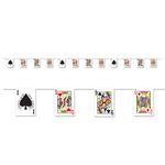 Beistle Playing Card Pennant Banner, Multicolor