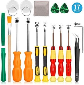 Triwing Screwdriver for Consoles, Cochanvie Professional 17in1 Triwing Screwdriver Repair Kit for Switch and SNES/Wii/DS/DS Lite/GBA Accessories