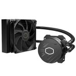 Cooler Master ML120L Core CPU Liquid Cooler - Black | Support Intel & AMD Processor - LGA1700, LGA1200, LGA1151, AM5, AM4 | Gen S Dual Chamber Pump | 120mm AIO | New Pressure Optimised Fans